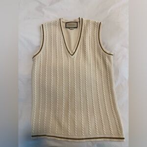 Gucci Women’s Cream Sweater Vest